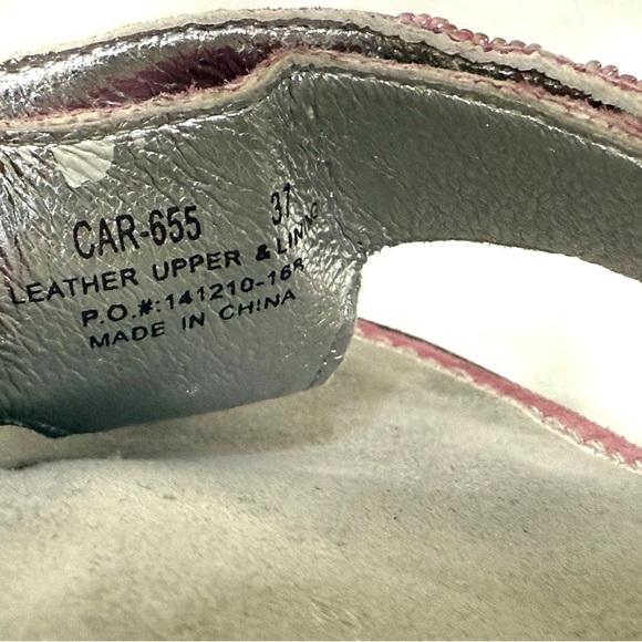 Alegria Carina Bead-Azzled Thong Sandals Pinckney Rainbows Size 37 US 7 Comfort - Picture 8 of 16